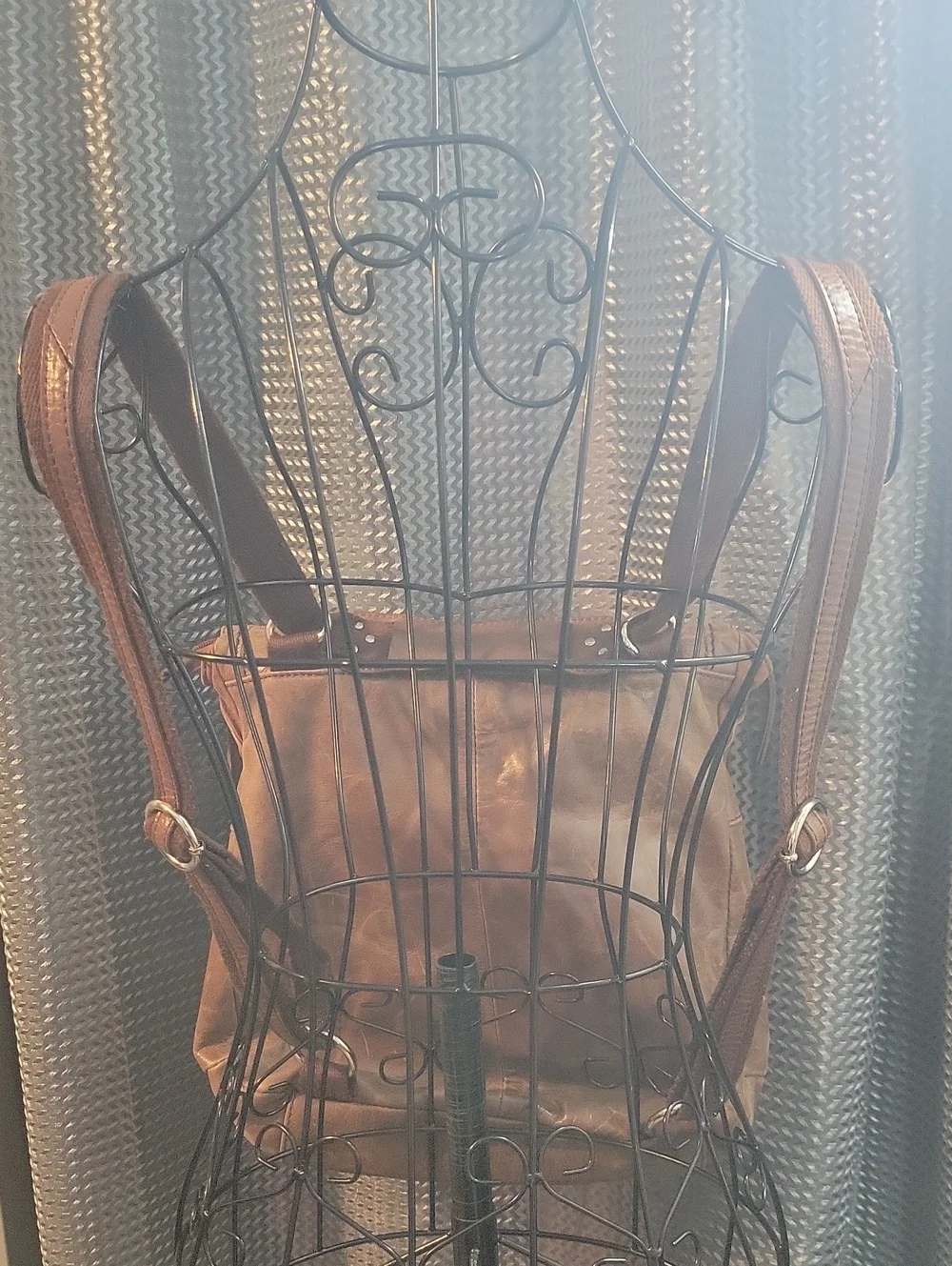 The Sak Rustic Brown Leather Flap Backpack